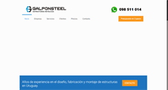 Desktop Screenshot of galponsteel.com